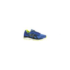 Buty do biegania GEL ZIRUSS męskie. Niebieskie buty sportowe męskie Asics, z poliesteru, bez zapięcia, do biegania. Za 499,99 zł.