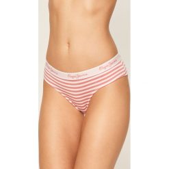 Pepe Jeans - Figi Mallory (3-pack). Majtki damskie Pepe Jeans, s, bez wzorów, z elastanu. W wyprzedaży za 69,90 zł.