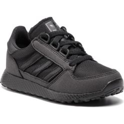 Buty adidas - Forest Grove C G27823 Cblack/Cblack/Cblack. Czarne półbuty dziewczęce Adidas, na sznurówki. Za 199,00 zł.