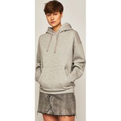 Medicine - Bluza Basic. Szare bluzy damskie MEDICINE, s, bez wzorów, z bawełny, bez rękawów, z kapturem. Za 99,90 zł.