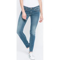 Hilfiger Denim - Jeansy Sophie. Niebieskie jeansy damskie Hilfiger Denim, z elastanu, z obniżonym stanem. W wyprzedaży za 339,90 zł.