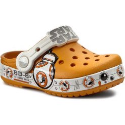 Klapki CROCS - Cb Star Wars Hero Clog K 202171 Multi. Pomarańczowe sandały chłopięce Crocs, z tworzywa sztucznego. Za 149,00 zł.