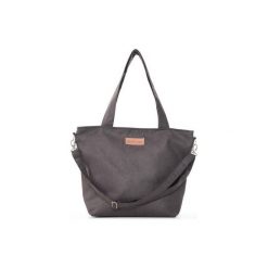 Torba typu shopper MC6 - czarna. Brązowe shopper bag damskie Militu, w paski. Za 170,10 zł.
