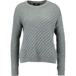 Swetry klasyczne damskie: Object OBJCLOUDY Sweter grey