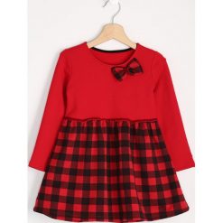Sukienki niemowlęce: Czerwona Sukienka Red Bow