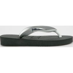 Havaianas - Japonki. Szare kapcie męskie Havaianas, bez wzorów, z materiału. W wyprzedaży za 49,90 zł.