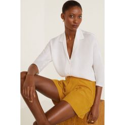 Mango - Szorty Maryana. Czarne szorty damskie Mango, bez wzorów, z poliesteru, casualowe. Za 119,90 zł.