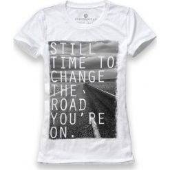 T-shirt damski UNDERWORLD Still time to change. Szare koszulki damskie Underworld, xl, bez wzorów, z bawełny, bez kołnierzyka. Za 69,99 zł.