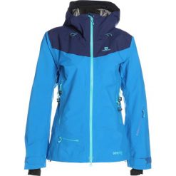 Salomon CHARGE Kurtka snowboardowa sky diver. Niebieskie kurtki damskie narciarskie Salomon, m, z materiału. Za 2729,00 zł.