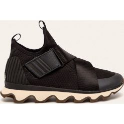 Sorel - Buty Kinetic Sneak. Czarne buty sportowe damskie Sorel, ze skóry. W wyprzedaży za 499,90 zł.