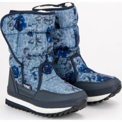 ŚNIEGOWCE NA ZIMĘ. Czarne buty zimowe damskie Merg. Za 129,90 zł.