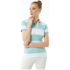 Auden Cavill Koszulka Damska Polo S Jasnoniebieska. Szare koszulki damskie Auden Cavill, s, w paski, polo, bez rękawów. Za 159,00 zł.