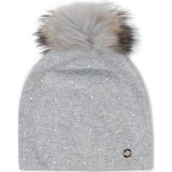 Czapka GRANADILLA - Boreal JG5409 Pearl Grey 004. Szare czapki damskie Granadilla, bez wzorów, z wiskozy. W wyprzedaży za 219,00 zł.