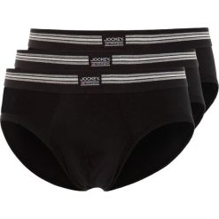 Jockey 3 PACK Figi black. Czarne bokserki męskie marki Jockey, z bawełny. Za 139,00 zł.