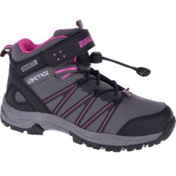 Buciki niemowlęce chłopięce: ELBRUS Buty juniorskie Soren Mid WP Jr Black/Dk.Grey/Fuschia r. 30