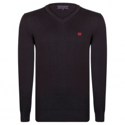 Felix Hardy Sweter Męski M Czarny. Czarne bez kategorii marki Felix Hardy, m, dekolt w kształcie v. Za 159,00 zł.