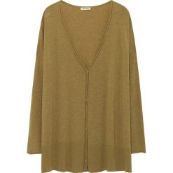 Kardigan w kolorze zielonym. Zielone kardigany damskie American Vintage, z wełny. W wyprzedaży za 194,95 zł.