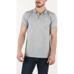 Nike Polo Koszulka Szary. Szare podkoszulki męskie Nike, m, bez wzorów, z bawełny, bez rękawów. Za 223,95 zł.