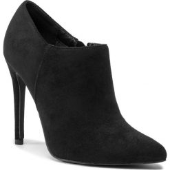 Szpilki DEEZEE - LS5109-05 Black. Czarne półbuty damskie DeeZee, bez wzorów, ze skóry ekologicznej, bez obcasa, na obcasie, bez zapięcia. Za 119,99 zł.