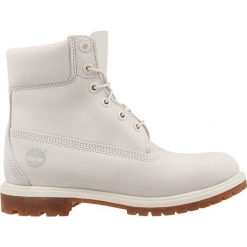 Buty Timberland 6 Inch Premium Boot Women (A196R). Szare buty sportowe damskie marki Timberland, bez wzorów, z materiału, sportowe, outdoorowe. Za 359,99 zł.