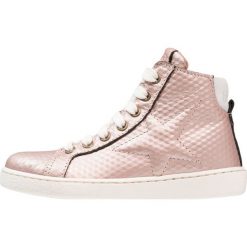 Bisgaard SHOE WITH LACES Tenisówki i Trampki wysokie rose. Czerwone buty sportowe dziewczęce marki Bisgaard, z materiału. Za 379,00 zł.