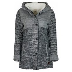 Swetry damskie: Rip Curl Sweter Damski Kenny Longline M Szary