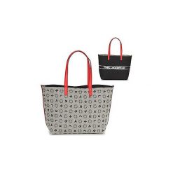 Torby shopper Karl Lagerfeld K/JACQUARD REVERSIBLE SHOPPER. Czarne torby damskie na zakupy marki KARL LAGERFELD, bez wzorów, bez dodatków. Za 859,00 zł.