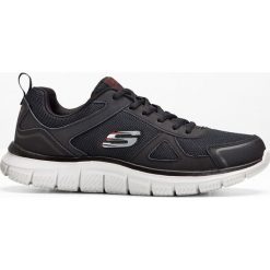 Sneakersy Skechers z pianką Memory bonprix czarno-biały. Czarne sneakersy męskie bonprix, na sznurówki. Za 199,99 zł.