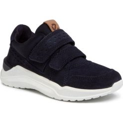 Sneakersy ECCO - Intervene 76467205303 Night Sky. Niebieskie trampki chłopięce ecco, bez wzorów, ze skóry, na rzepy. W wyprzedaży za 259,00 zł.