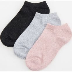 Skarpety stopki 3 pack - Różowy. Różowe skarpetki damskie Reserved, bez wzorów. Za 24,99 zł.