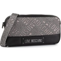 Torebka LOVE MOSCHINO - JC4212PP08KC190A Nero. Szare listonoszki damskie Love Moschino, bez wzorów, ze skóry ekologicznej, bez dodatków. W wyprzedaży za 339,00 zł.