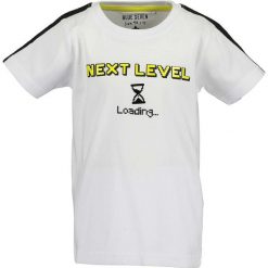 Blue Seven - T-shirt dziecięcy 92-128 cm. Szare t-shirty chłopięce Blue Seven, z aplikacjami, z bawełny, bez rękawów. Za 49,90 zł.