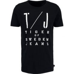 T-shirty męskie: Tiger of Sweden Jeans COREY Tshirt z nadrukiem black