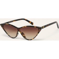 Answear - Okulary. Pomarańczowe okulary przeciwsłoneczne damskie ANSWEAR. Za 59,90 zł.