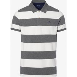Gant - Męska koszulka polo, szary. Szare koszulki męskie GANT, xl, bez wzorów, bez rękawów. Za 379,95 zł.