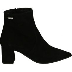 Botki - 2658 NER1 J18. Czarne botki damskie skórzane marki Venezia. Za 259,00 zł.