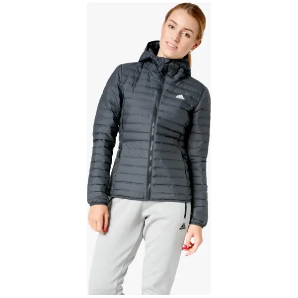 Adidas Kurtka W Varilite So H , szary, rozmiar M. Szare kurtki damskie Adidas, s, bez wzorów, z materiału, bez kaptura. W wyprzedaży za 399,99 zł.