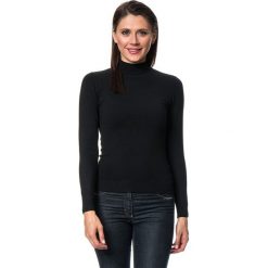 Sweter w kolorze czarnym. Czarne swetry klasyczne damskie Assuili, z kaszmiru. W wyprzedaży za 113,95 zł.