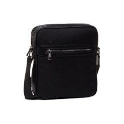 TORBA Lanetti BMR-U-056-10-03 Czarny. Czarne torby męskie skórzane Lanetti, bez wzorów, ze skóry ekologicznej. Za 99,99 zł.