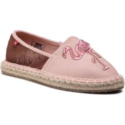 Espadryle BIG STAR - DD274A156 Pink. Różowe espadryle damskie marki BIG STAR, z tworzywa sztucznego. Za 99,00 zł.