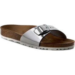 Chodaki damskie: Klapki BIRKENSTOCK - Madrid 1004051 Silver