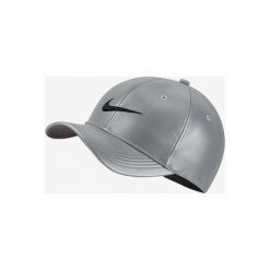 Nike Czapka z daszkiem Srebrny. Szare czapki męskie Nike, bez wzorów, z poliesteru. Za 163,95 zł.