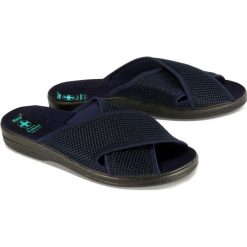 ADANEX 169 PER PEDES 16351 GR/CZ granat/czarny, kapcie męskie. Czarne kapcie męskie Adanex. Za 54,99 zł.