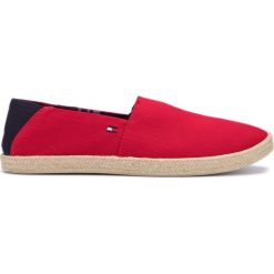 Tommy Hilfiger Espadryle Czerwony. Czerwone espadryle męskie z materiału. Za 240,95 zł.