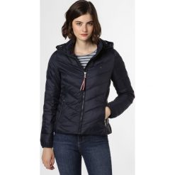Tommy Hilfiger - Damska kurtka pikowana, niebieski. Niebieskie kurtki damskie TOMMY HILFIGER, m, bez wzorów, bez kaptura. Za 799,95 zł.
