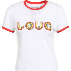 T-shirty damskie: Rebecca Minkoff LOVE Tshirt z nadrukiem white