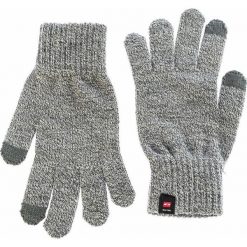Jack&Jones Męskie dzianinowe rękawiczki z dzianiny Grey Melange. Szare rękawiczki męskie Jack&Jones, bez wzorów, z dzianiny. W wyprzedaży za 51,00 zł.