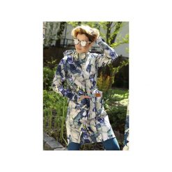 KURTKA PARKA IRYS. Szare kurtki damskie marki dzieńdobry, na lato, s, z bawełny. Za 349,00 zł.