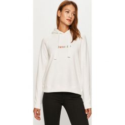 Element - Bluza. Białe bluzy damskie Element, s, z nadrukiem, z bawełny, bez rękawów, z kapturem. Za 249,90 zł.