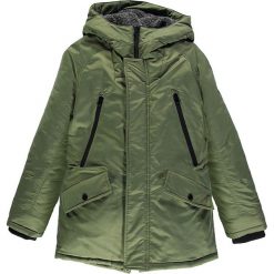 Mek - Kurtka dziecięca 128-170 cm. Zielone kurtki chłopięce Mek, bez wzorów, z poliesteru, długie, bez kaptura. W wyprzedaży za 399,90 zł.